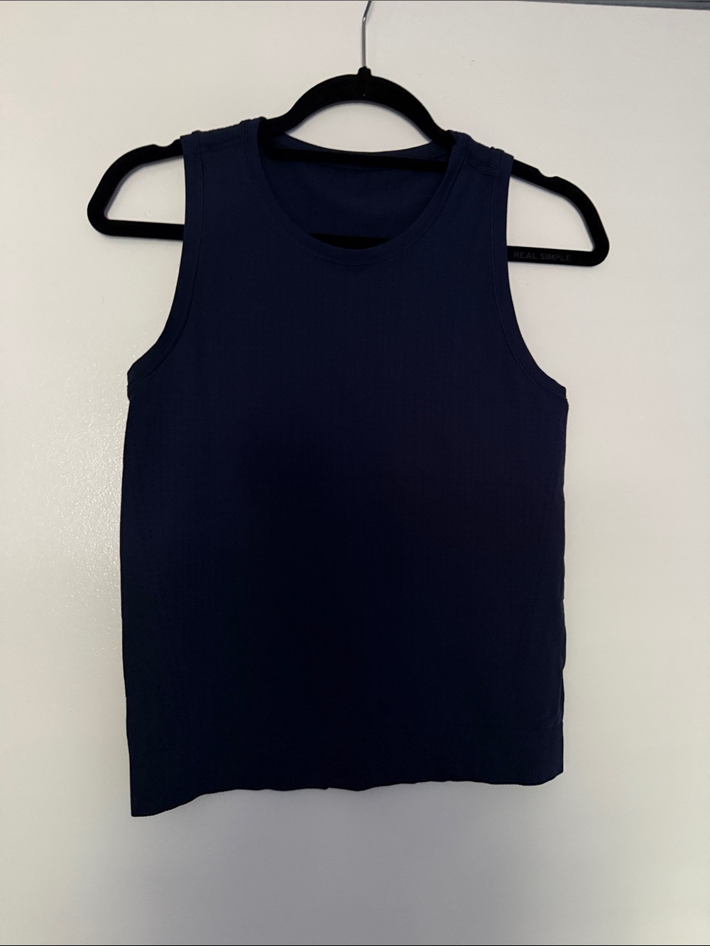 Athleta Navy Blue Sleeveless Jersey Tank